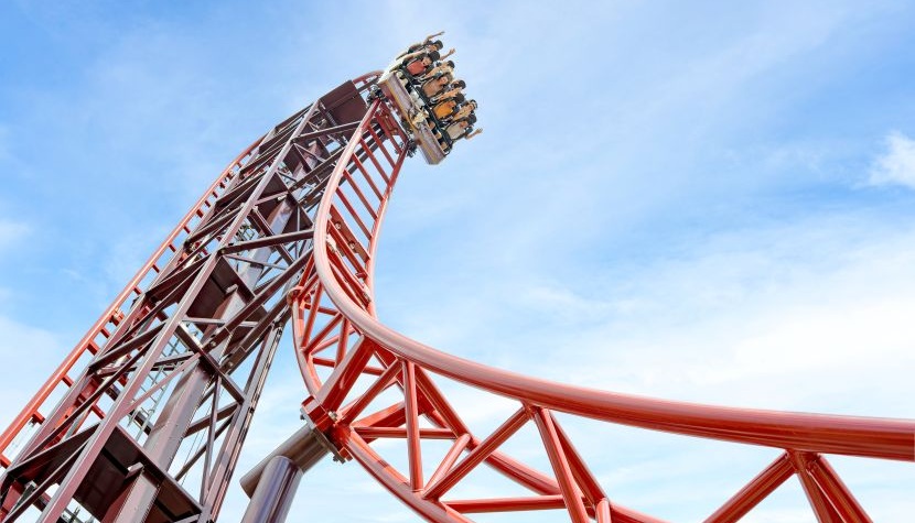 Paultons Park rollercoaster